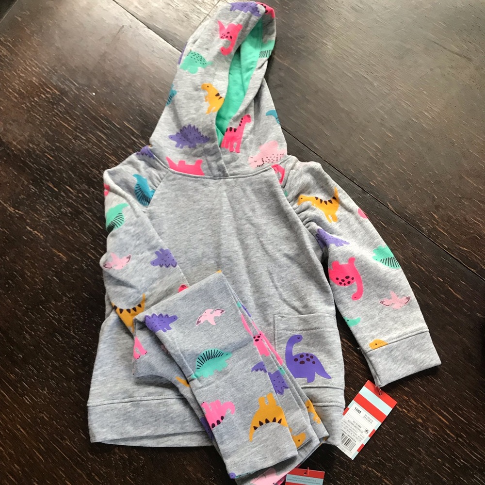 NWT Matching Dino Set